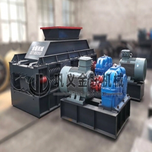 2PG400*250小型對輥破碎機發往浙江