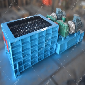 強力雙齒輥破碎機發往山西破煤