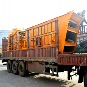 大型石料生產線設備發往重慶