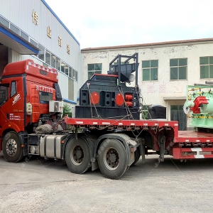 2PG1007中型液壓對(duì)輥破碎機(jī)發(fā)貨圖片