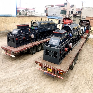 2PG1200x800型對輥制砂機設備發(fā)貨圖片
