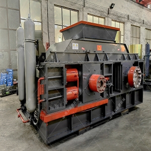 2PG1208大型河卵石破碎機設備發(fā)貨圖片