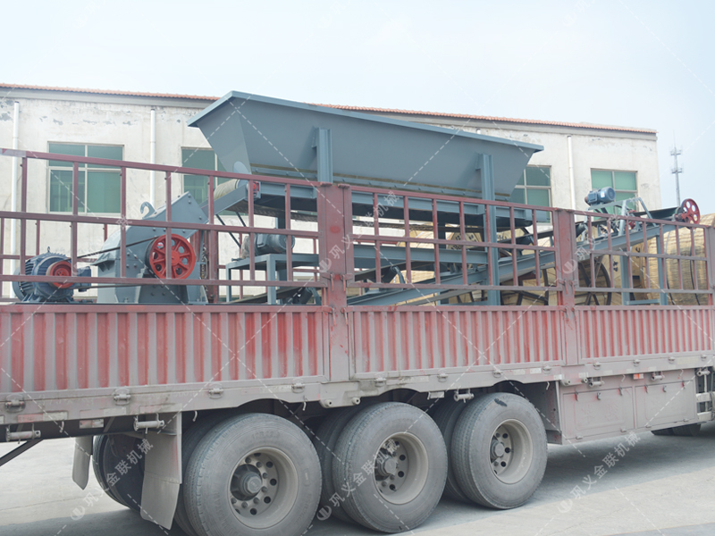 粉煤機發往甘肅平涼_給料破碎輸送一體機發貨圖片 粉煤機發往甘肅平涼_給料破碎輸送一體機發貨圖片