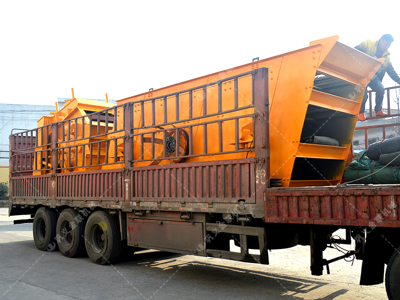 大型石料生產線設備發往重慶 大型石料生產線設備發往重慶