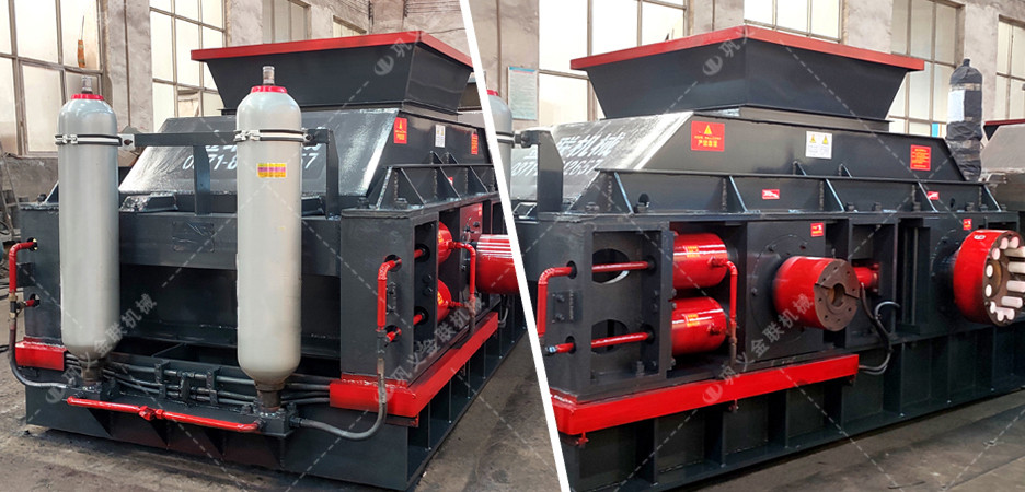 全自動液壓對輥制砂機-大型液壓對輥破碎機價格-制砂機設備型號齊